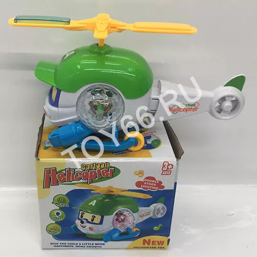 Вертолёт Мультяшка (свет, звук) HG582