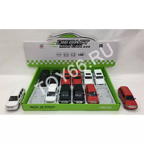 Машинки Мини 12 шт. в блоке HT11-4A Машинки Мини 12 шт. в блоке HT11-4A