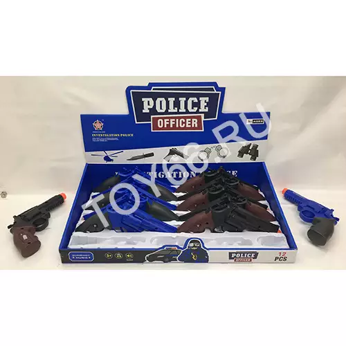 Пистолет 12 шт. в блоке HY8007-1