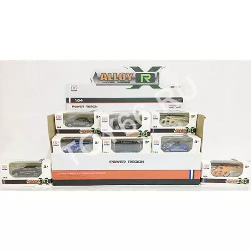 Модельки машин 36 шт. в блоке SD913-8