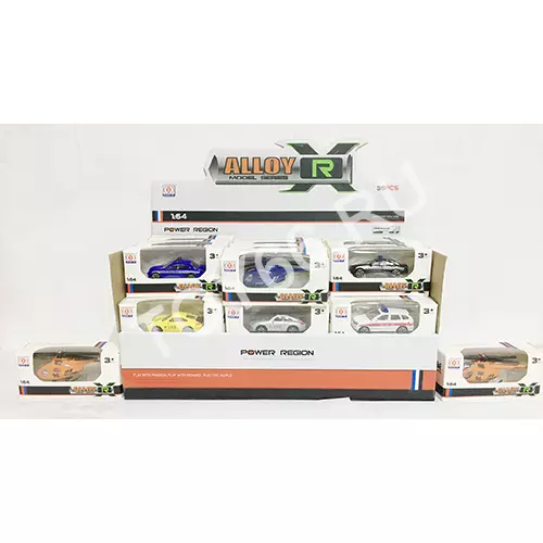 Модельки машин 36 шт. в блоке SD913-9