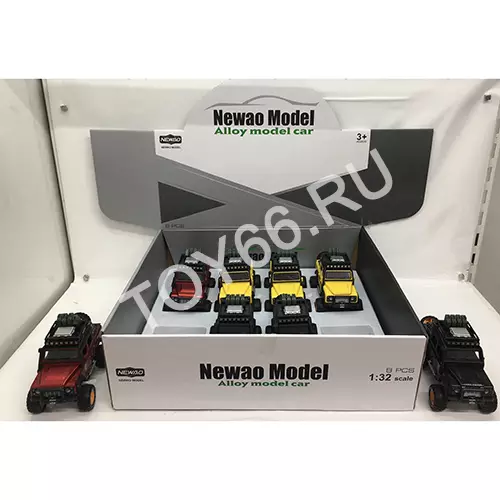 Машинка Джип 8 шт. в блоке XA2837B