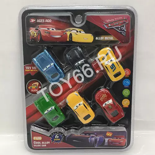 Машинки Тачки 6 шт. в наборе YJ8339Q Машинки Тачки 6 шт. в наборе YJ8339Q