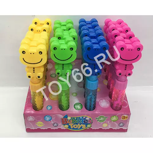 Мыльные пузыри Лягушка 24 шт. в блоке 0130F