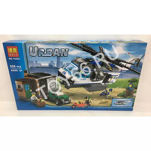 Конструктор Город 528 дет. 10423 Конструктор Город 528 дет. 10423