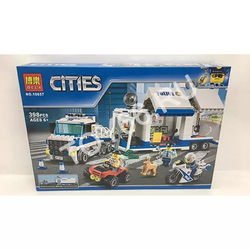 Конструктор Город 398 дет. 10657
