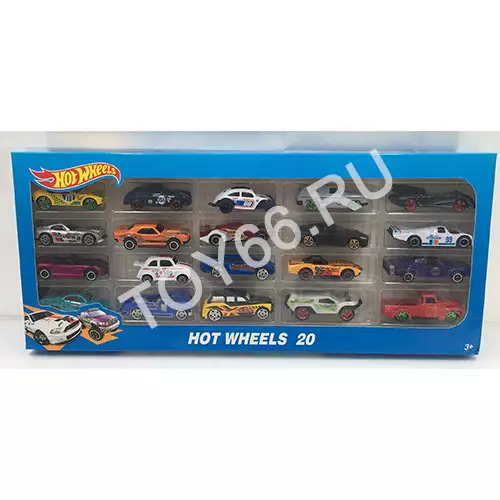 Модельки Хот Вилс 20 шт. в наборе 165-1-3-7