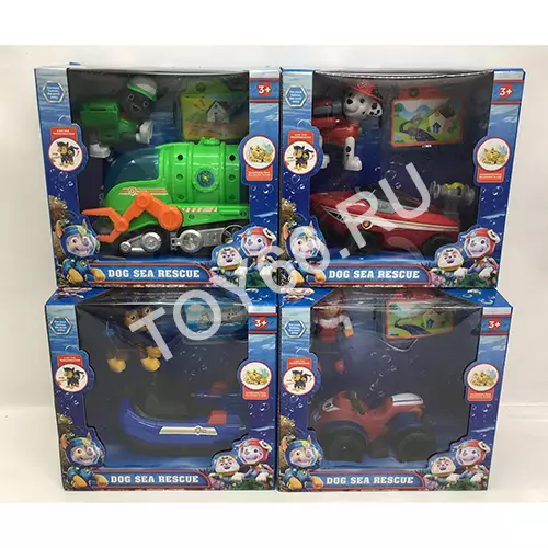 Собачки на машинке и с жетоном 180-7