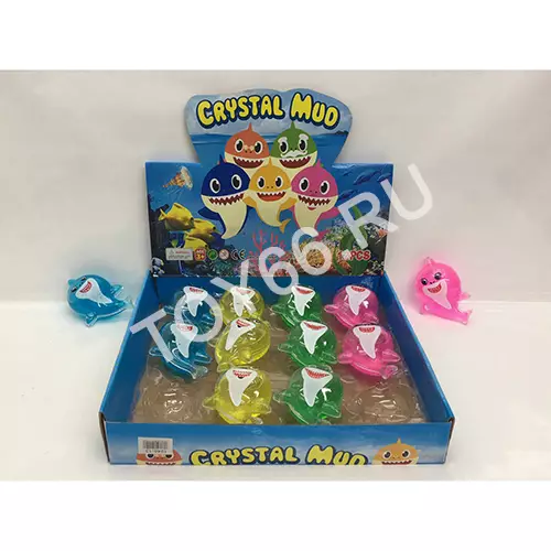 Лизун Рыбки 12 шт. в блоке 1946-13