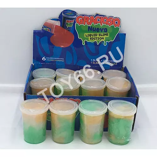 Слайм 12 шт. в блоке 1946-19