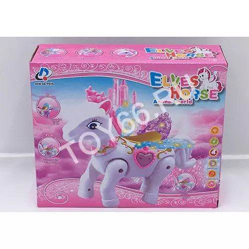 Эльфийская лошадка (свет, звук) 2096