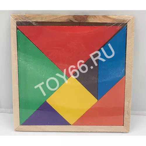 Логика-игрушка Фигуры (дерево) 2407-13