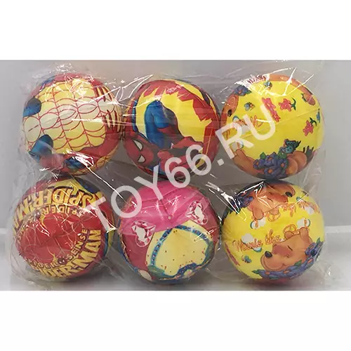 Мячи 6 шт. в уп. 25172-20