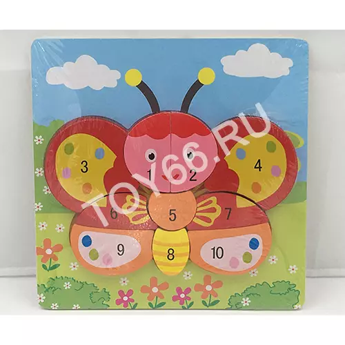 Логика-игрушка Пазл (дерево) 2568-17