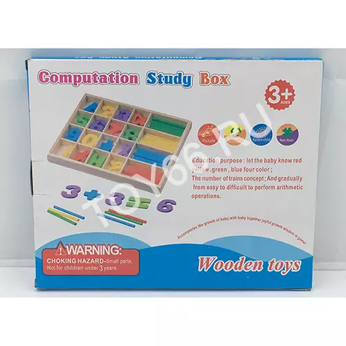 Логика-игрушка Счёт (дерево) 2568-3