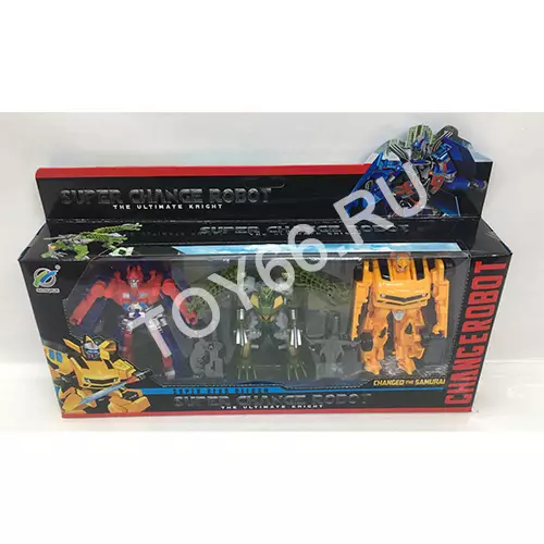 Робот Трансформер 3 шт. в наборе 39-33