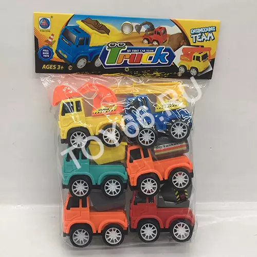 Машинки 6 шт. в пакете 4988-2