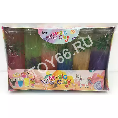 Лизун в колбах 6 шт. в блоке 6345-10