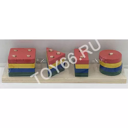 Логическая игрушка Сортер (дерево) 93-2