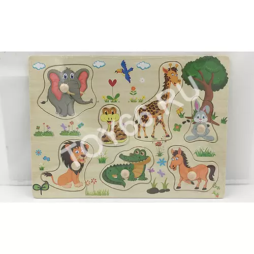 Логика-игрушка Сортер (дерево) 93-92