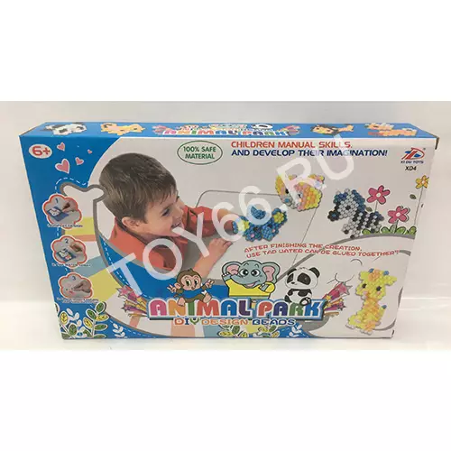 Конструктор Мозаики парк животных XD4