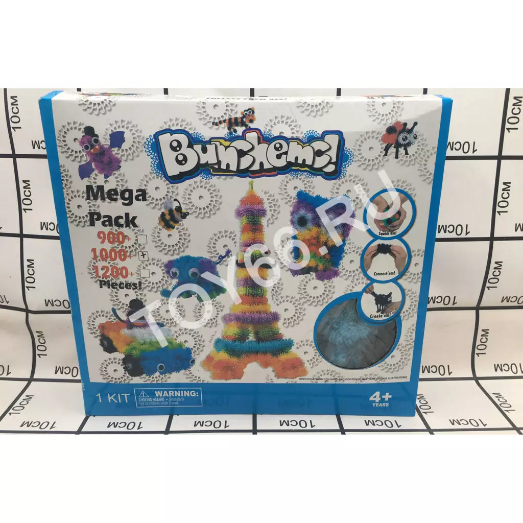 Маомао Волшебные липучки 1000 деталей 1000+