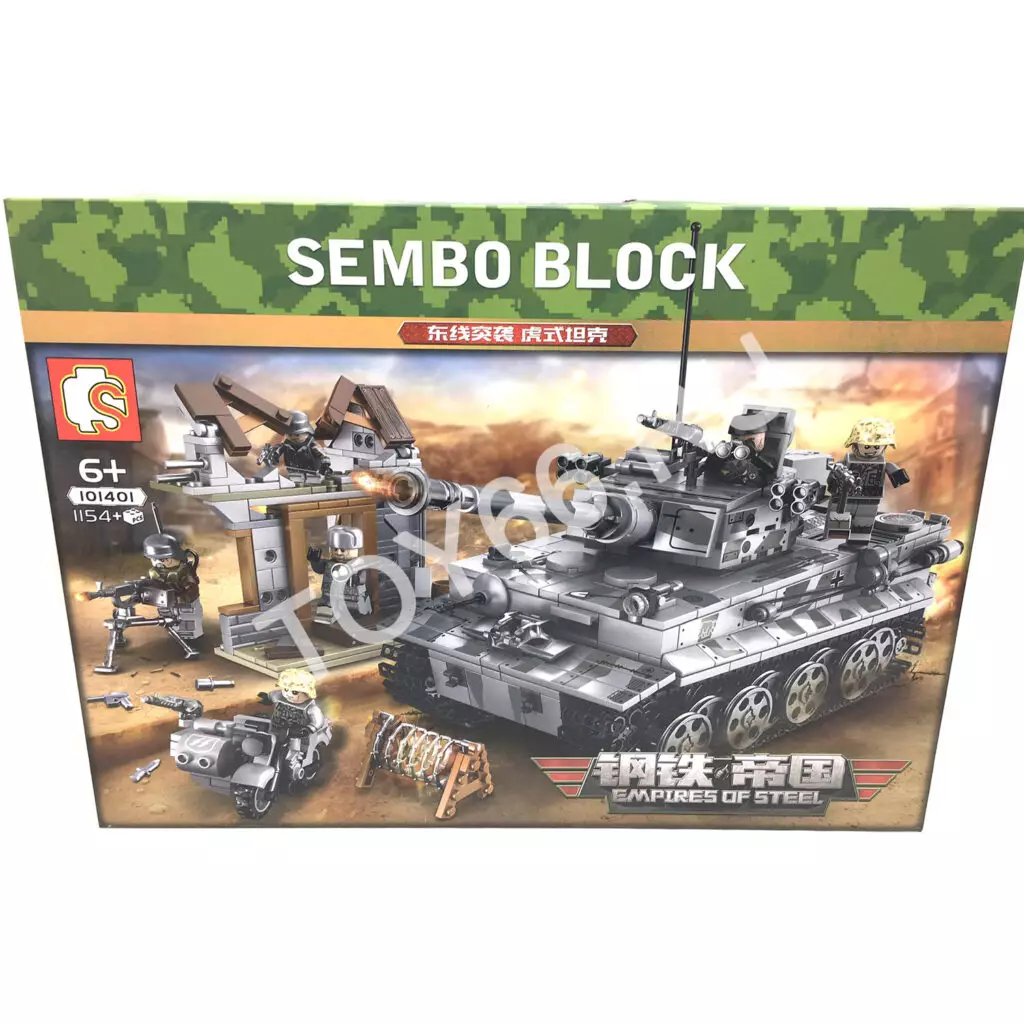 Конструктор Танк 1154 дет. 101401
