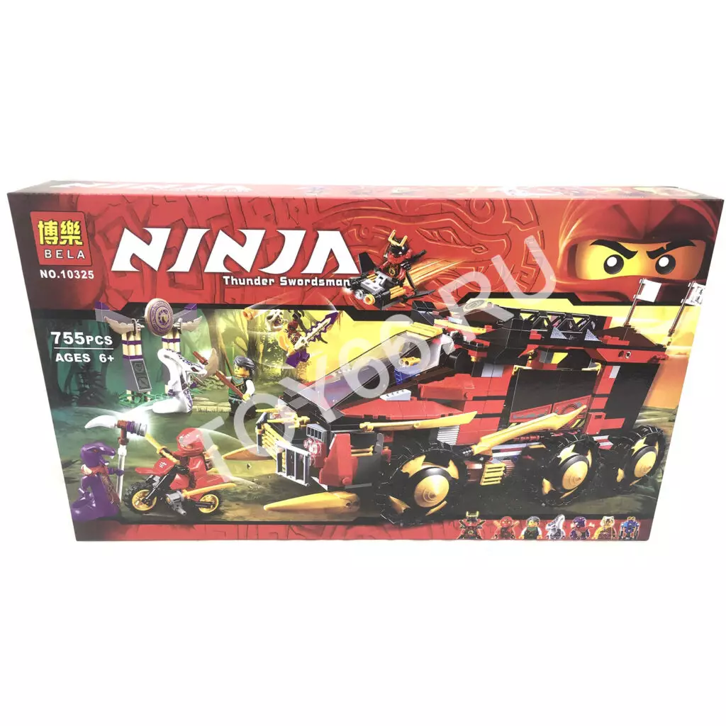 Конструктор Ниндзя 755 дет. 10325