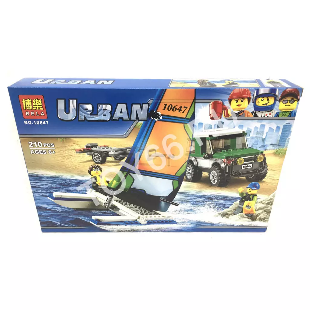 Конструктор Город 210 дет. 10647 Конструктор Город 210 дет. 10647