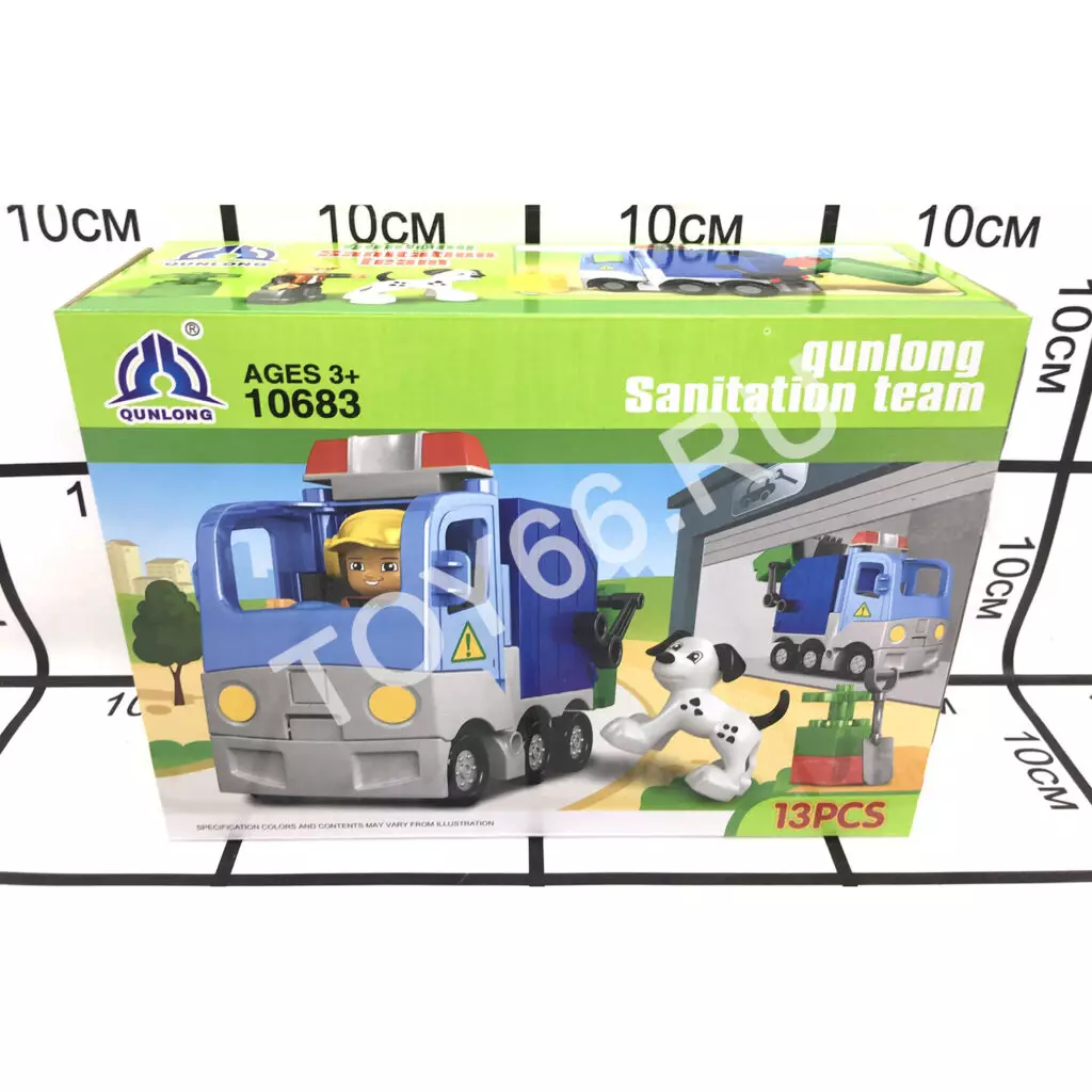 Конструктор для малышей 3+ 13 дет. 10683 Конструктор для малышей 3+ 13 дет. 10683