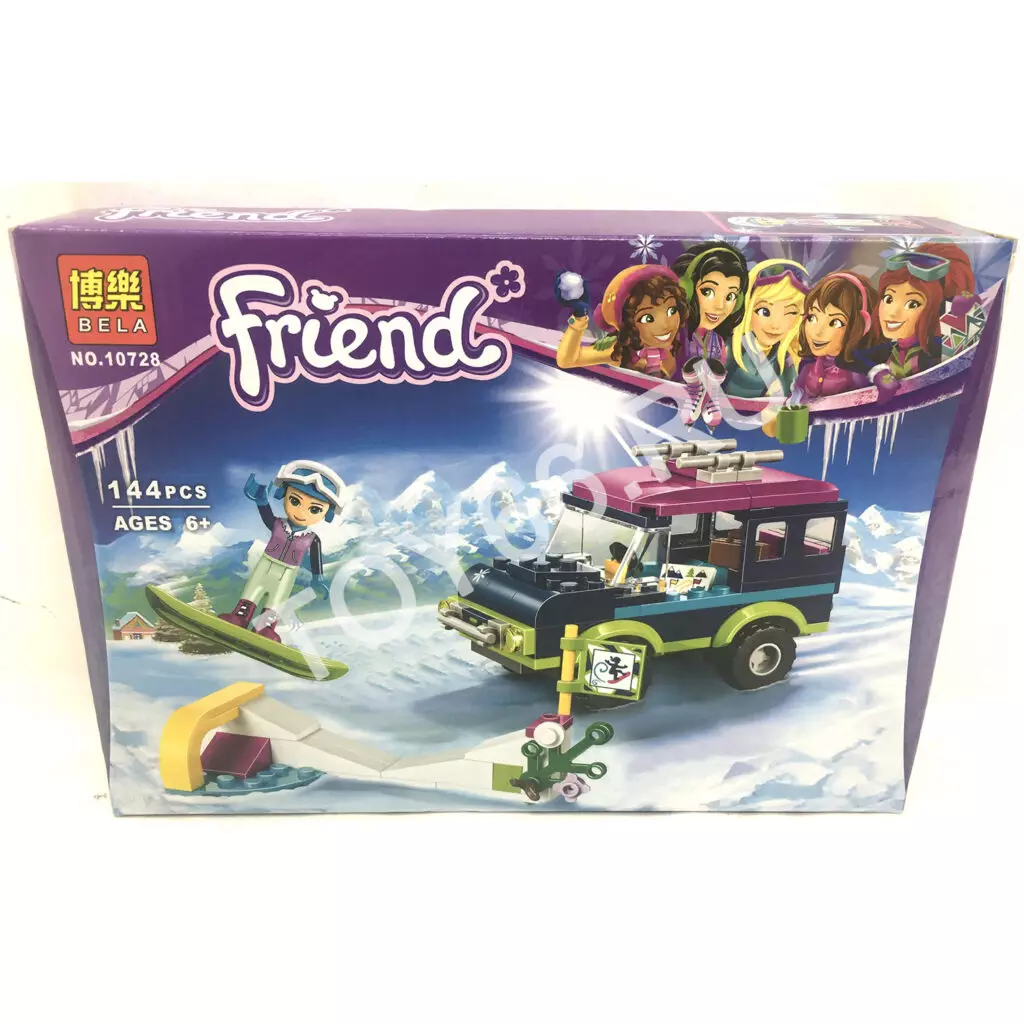 Конструктор Друзья 144 дет. 10728