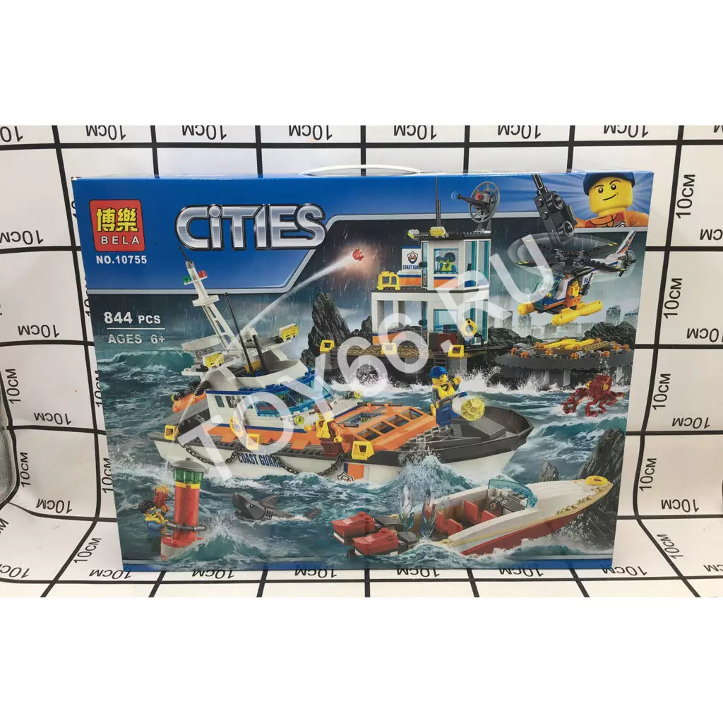 Конструктор 844 дет. 10755