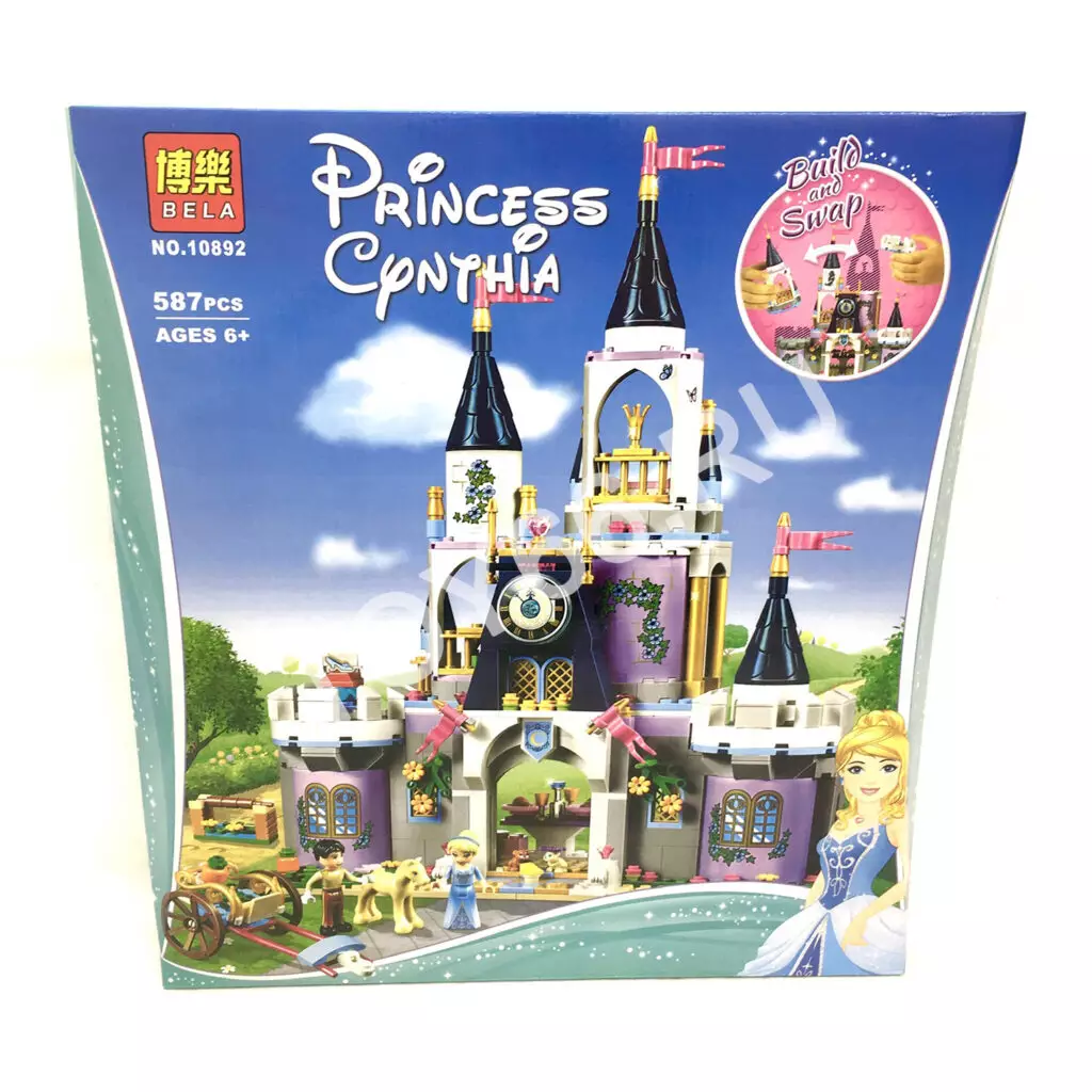 Конструктор Принцесса 587 дет 10892