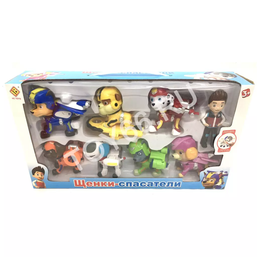 Собачки набор 8 героев 1101T-CH-G001T