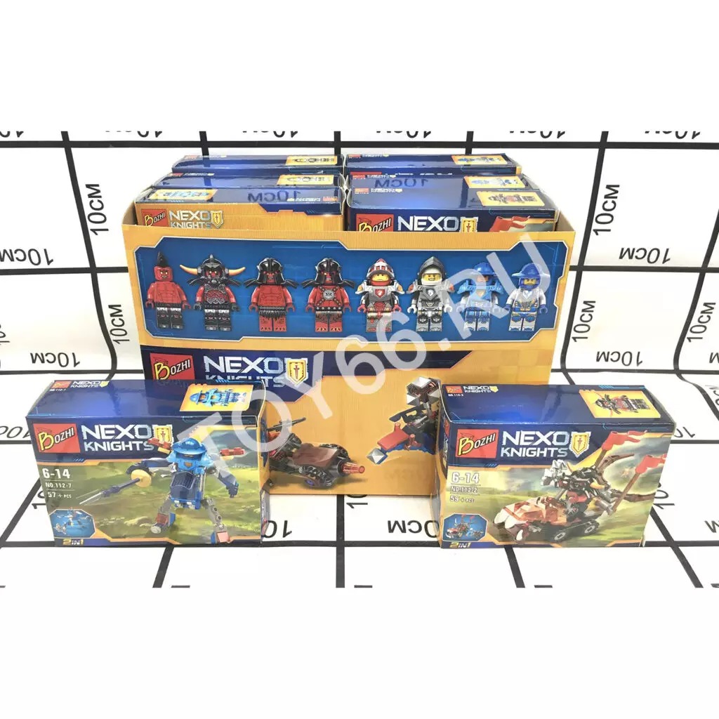Конструктор Нексо 16 шт. в блоке 112