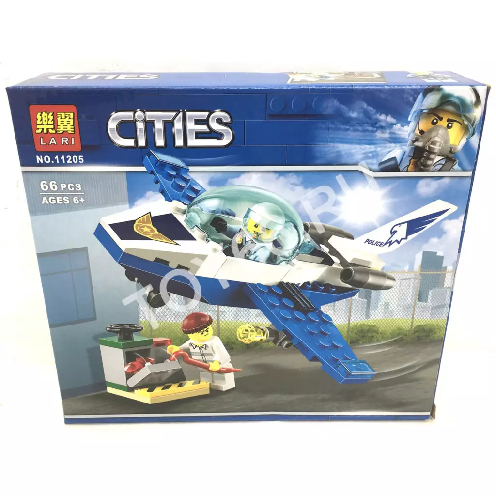 Конструктор Город 66 дет. 11205 Конструктор Город 66 дет. 11205