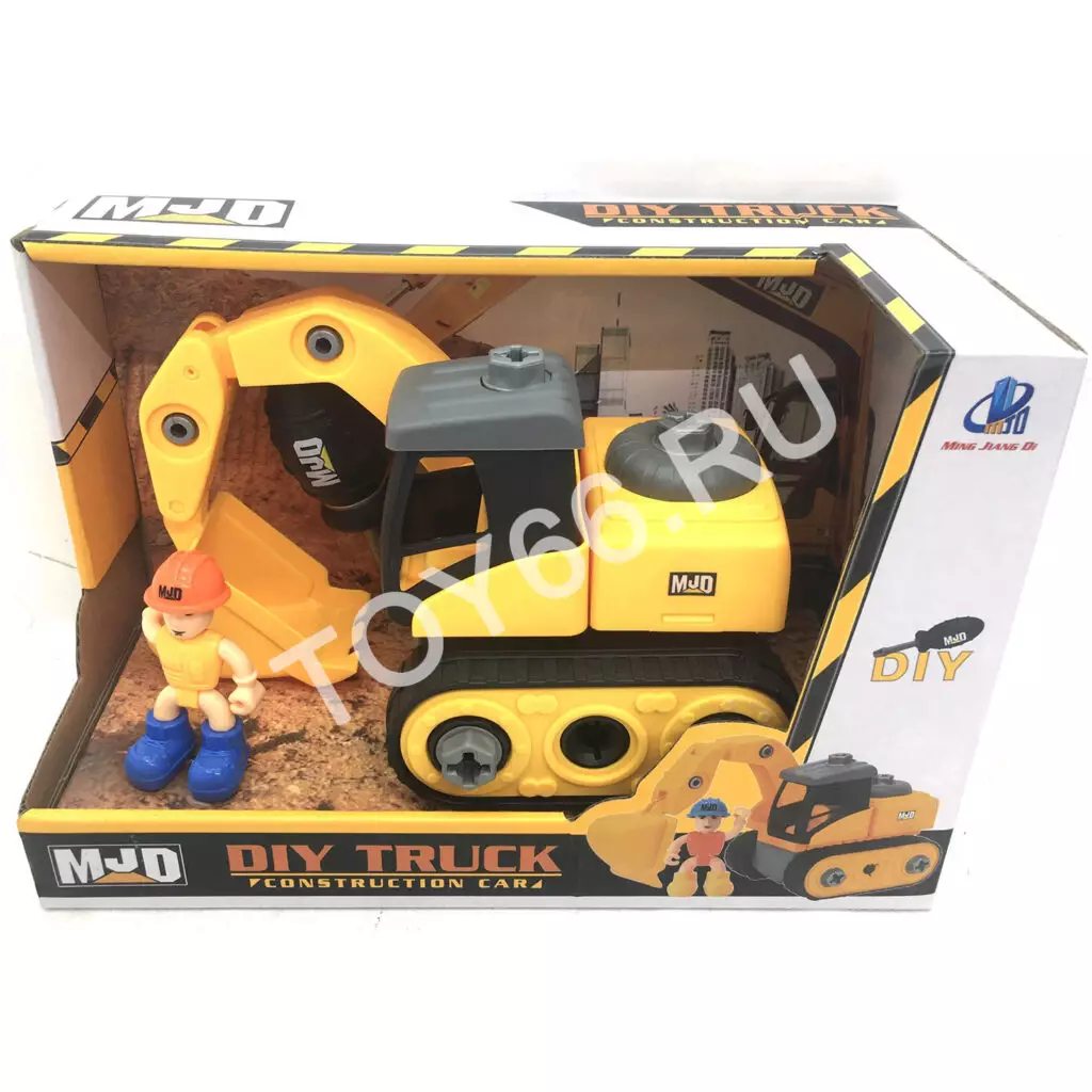 Экскаватор конструктор с отвёрткой 122-3B