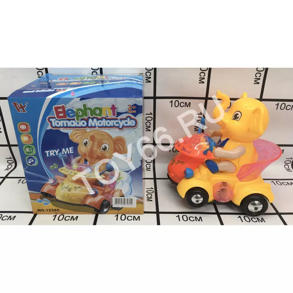 Слоненок на мотоциклле 1239C