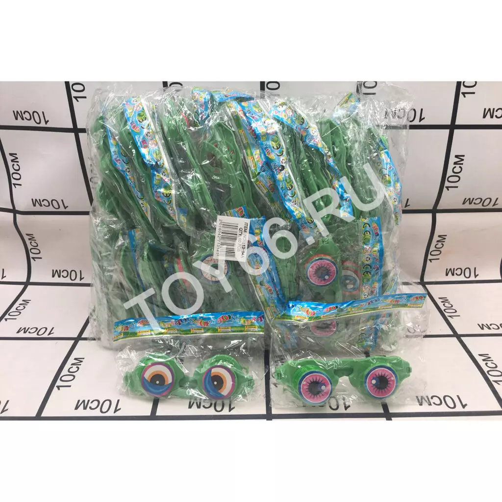 Очки с выпадающими глазами 60 шт в уп 13-14A