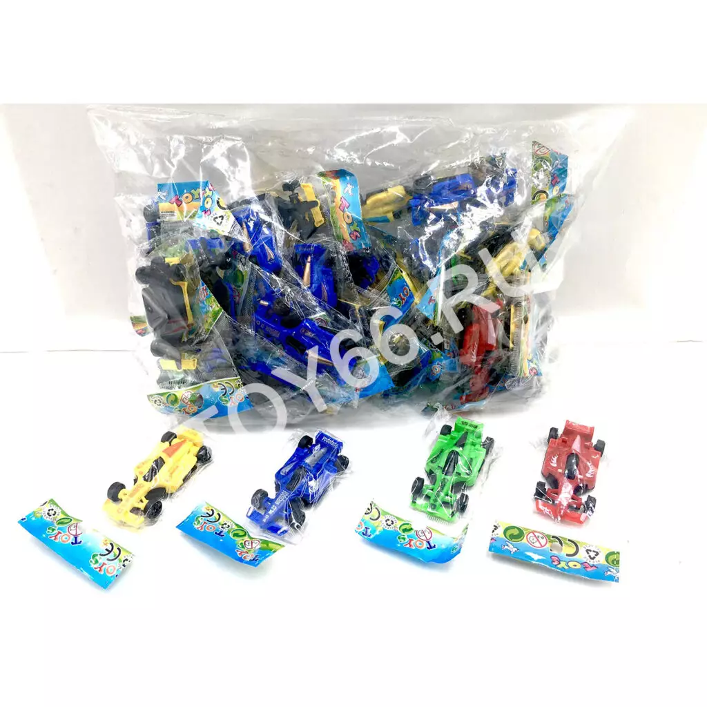 Гоночные машинки 40 шт. в пакете 1501C