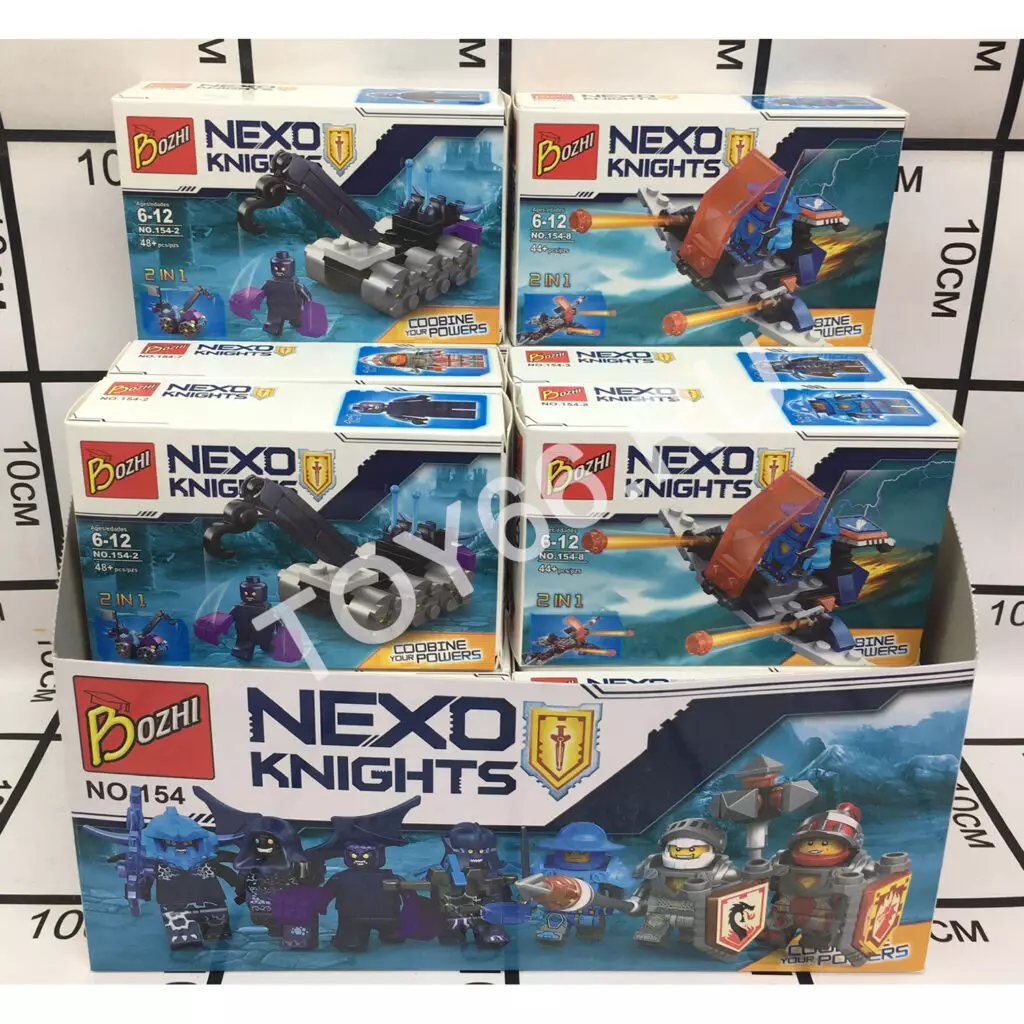 Конструктор Нексо 16 шт в блоке 154-1-8