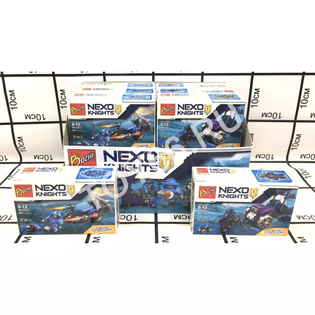 Конструктор Нексо 16 шт. в блоке 154