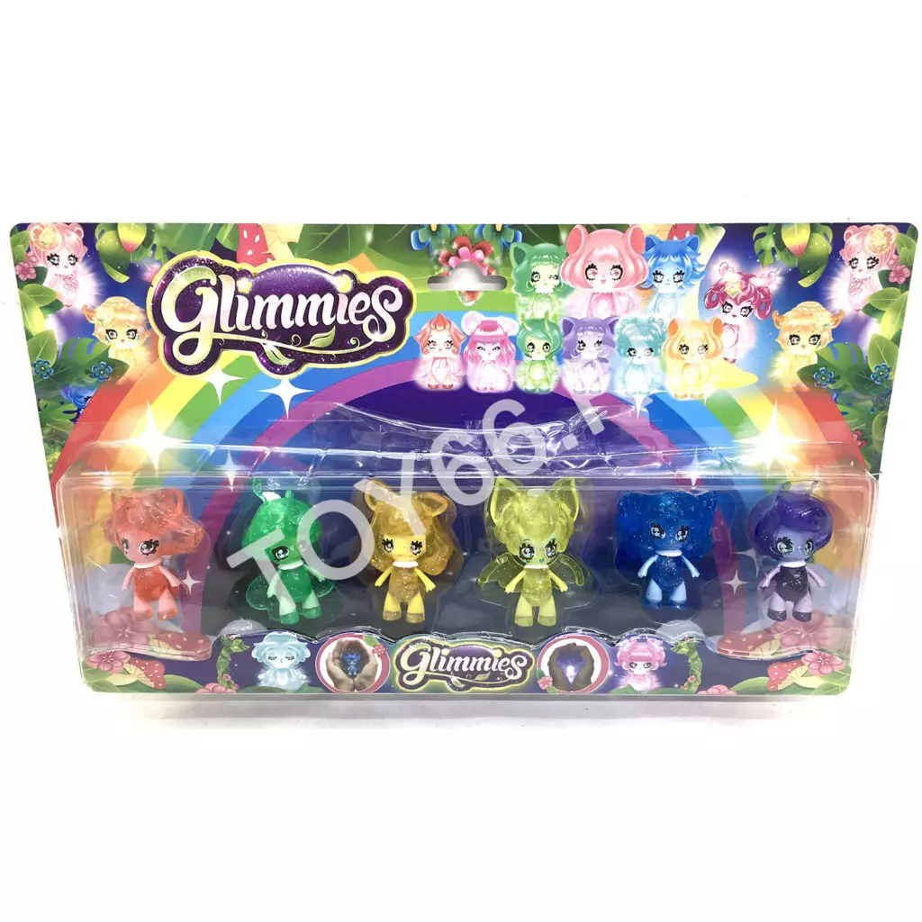 Мультгерои Глиммис 6 героев на блистере 171293