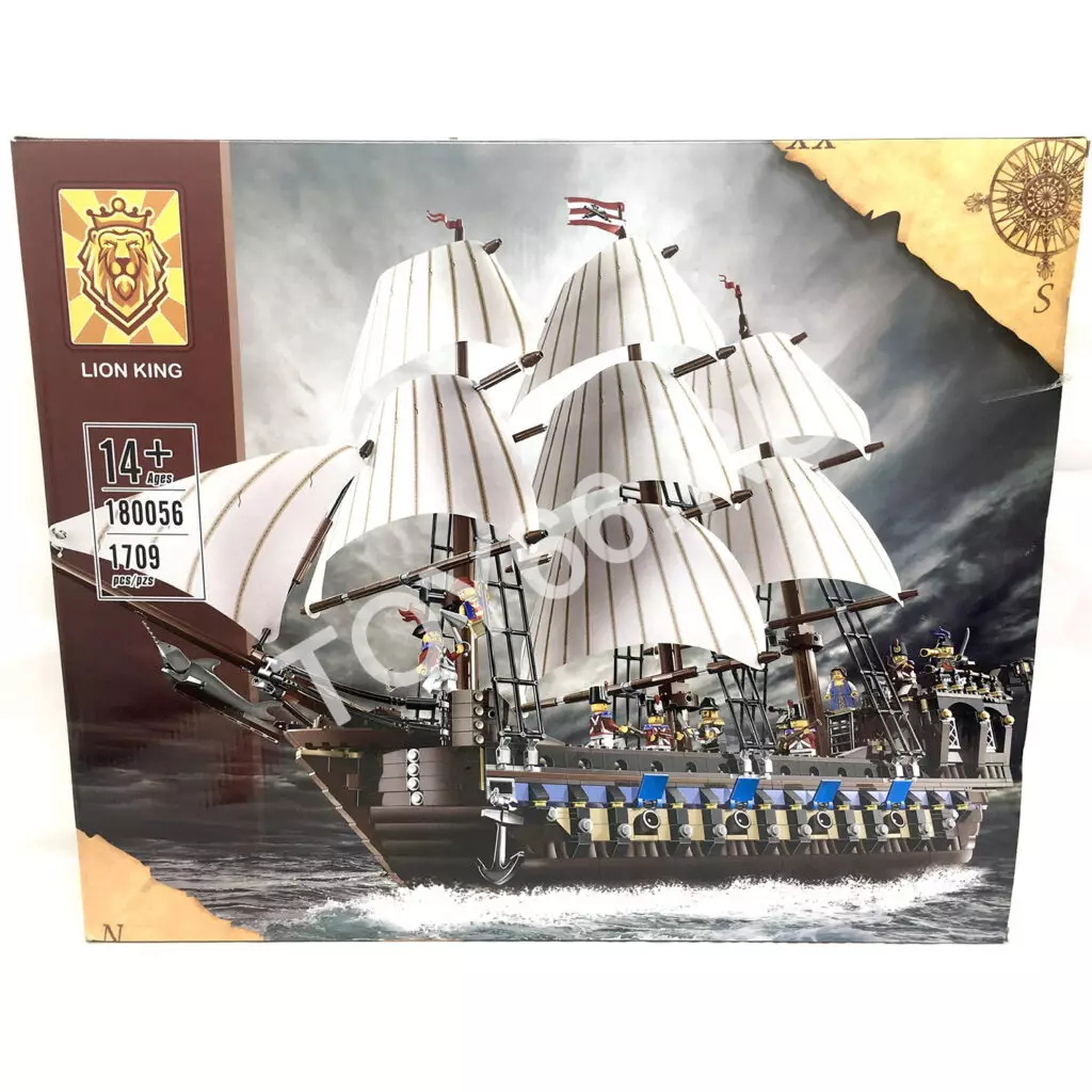 Конструктор Пиратский корабль 1709 дет. 180056