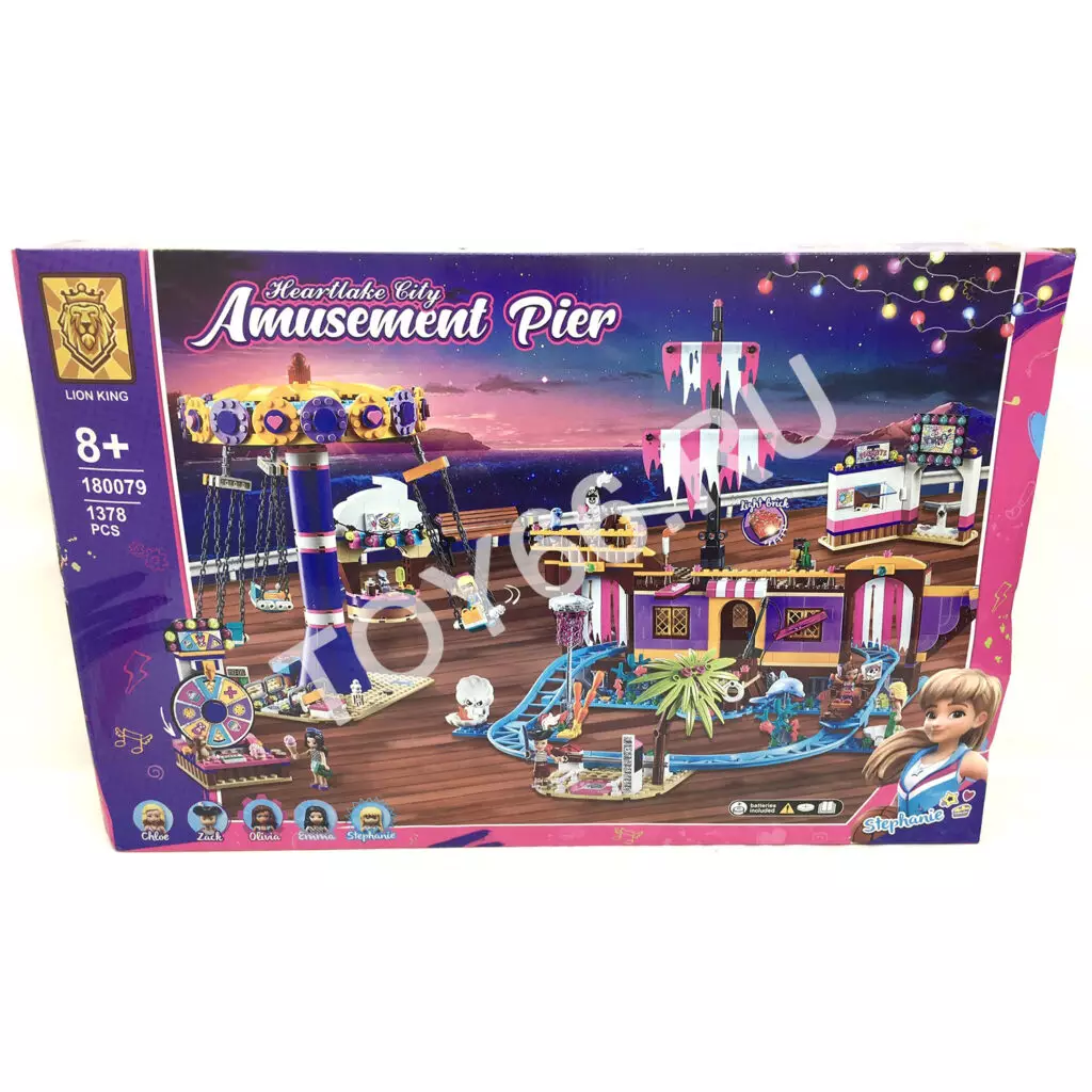 Конструктор для девочек 1378 дет. 180079