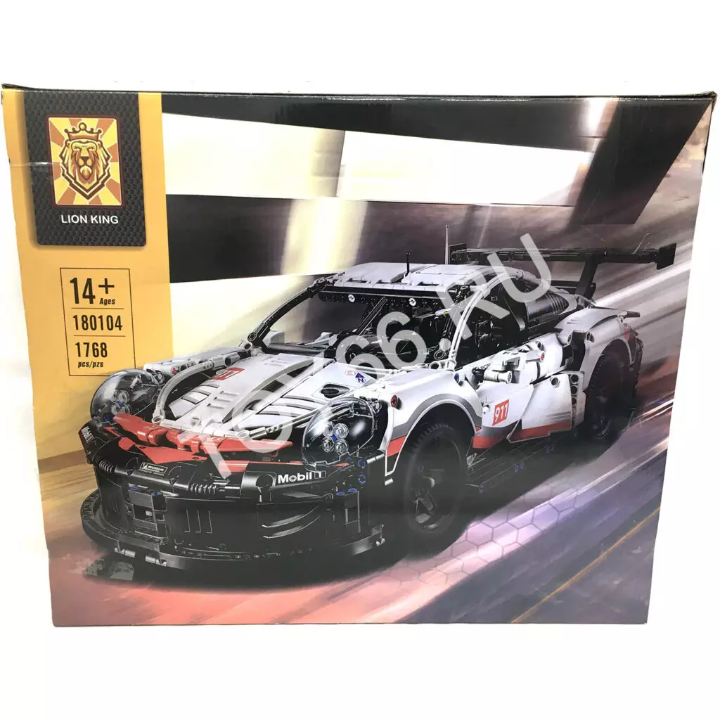 Конструктор Автомобиль 1768 дет. 180104