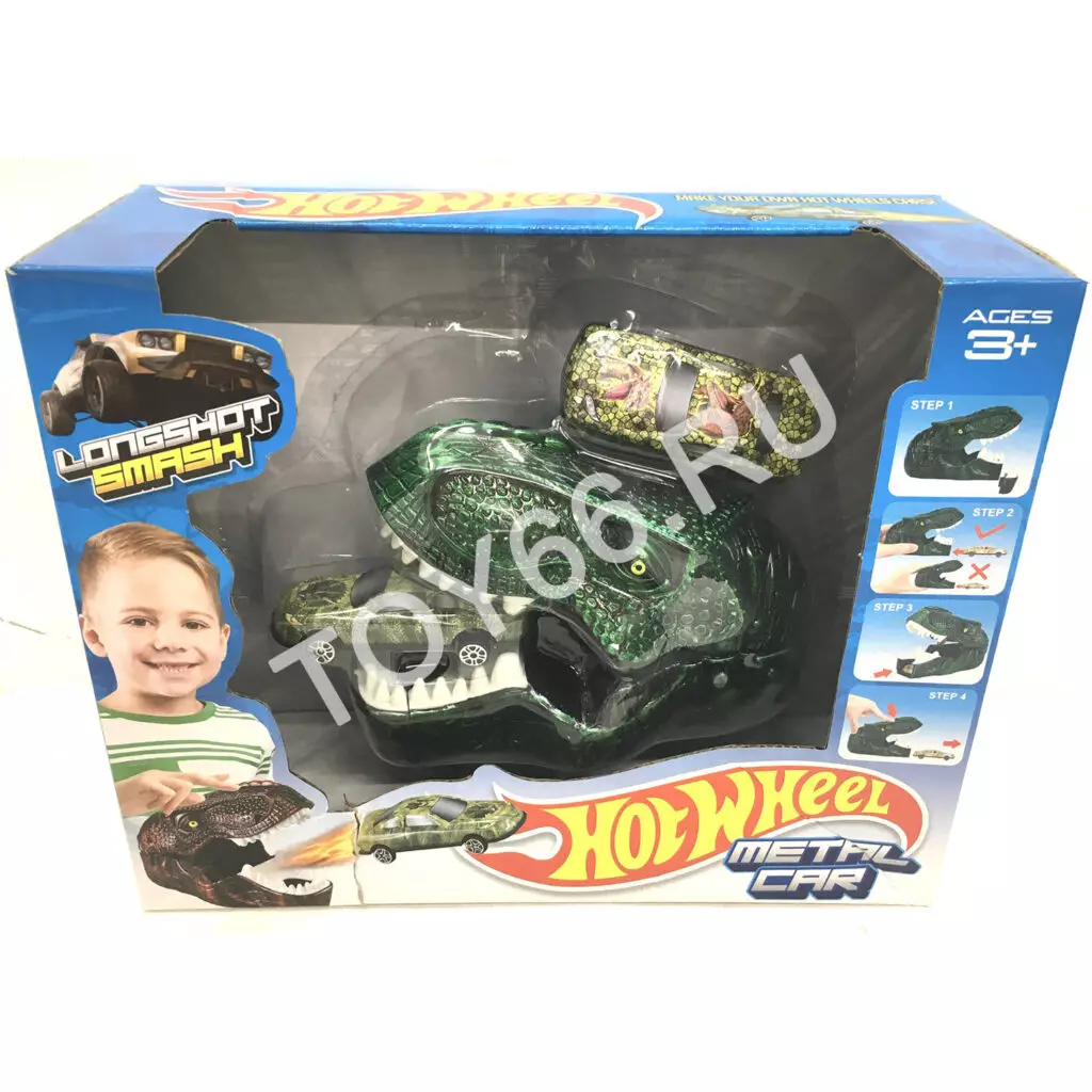 Автотрек Дино Хот вилс 1988G