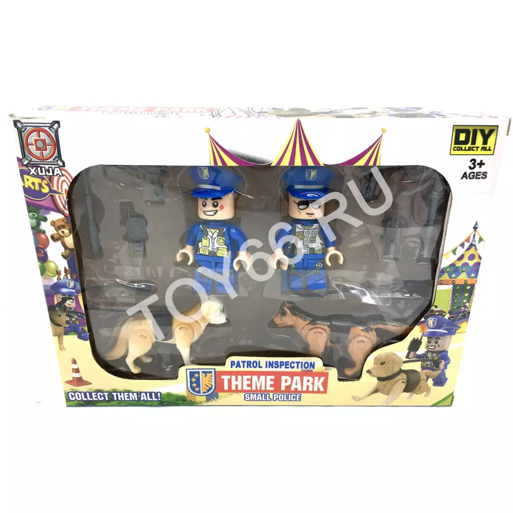 Фигурки Полицейских с собаками 20-5