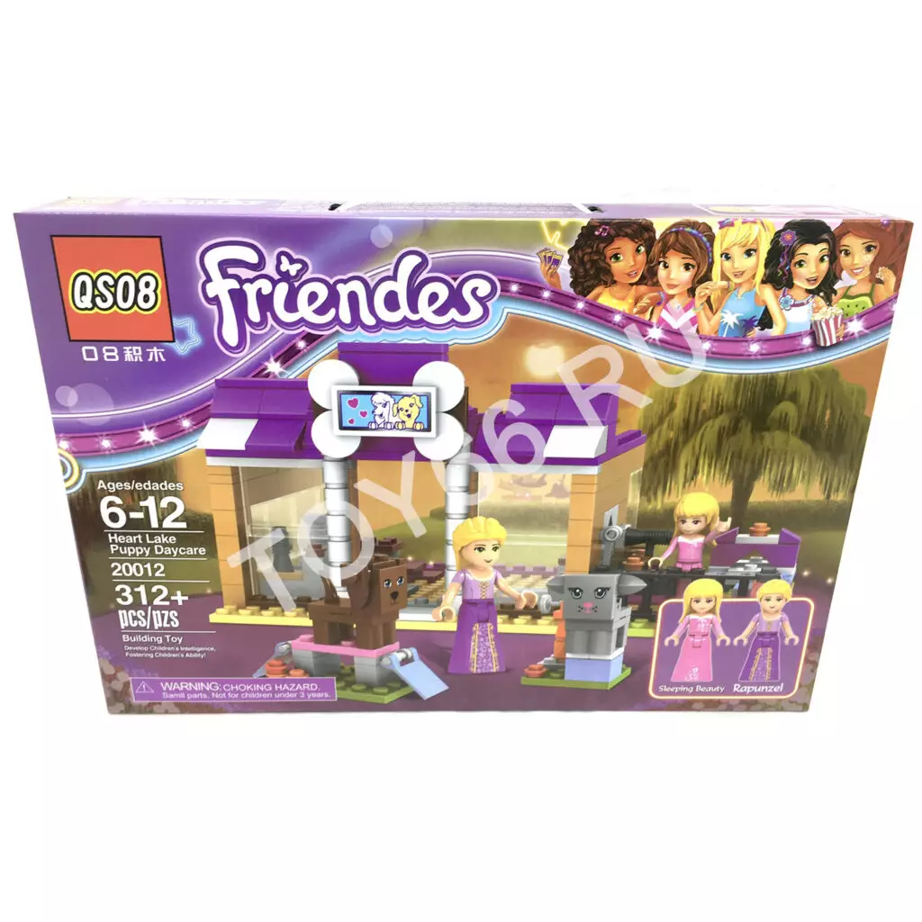 Конструктор для девочек Друзья 312 дет. 20012 Конструктор для девочек Друзья 312 дет. 20012