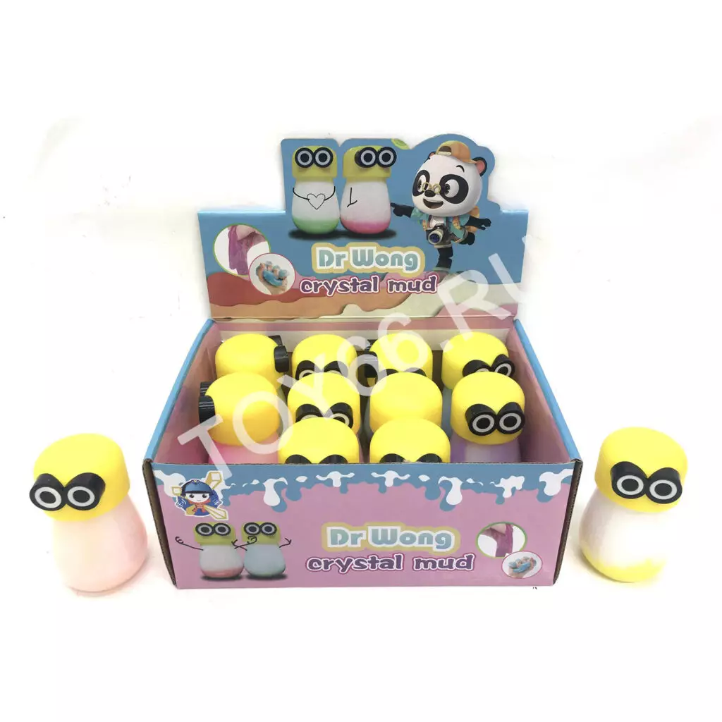 Лизун глазастик 12 шт. в блоке 2153-28